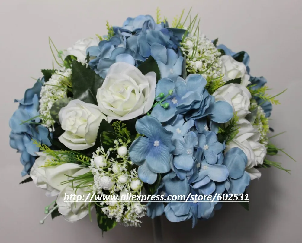 SPR Newly style -10pcs/lot wedding road lead artificial wedding table flower center flower ball decoration