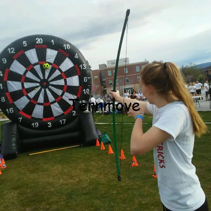 Freccette da calcio gonfiabili giganti in PVC, gioco di freccette da calcio gonfiabili, tavoli gonfiabili per freccette grandi