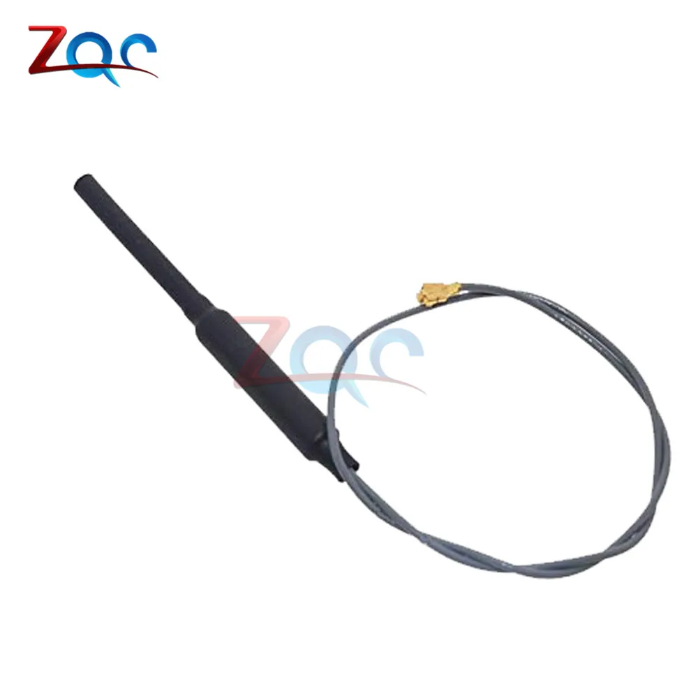 2.4GHz WIFI Antenna 3dbi Ufl IPX Connector Brass Inner Aerial 29cm Length 1.13 Cable HLK-RM04 ESP-07