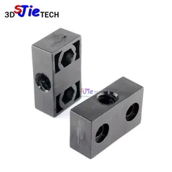 1 pcs Openbuilds TR8x8/TR8x4/TR8x2 8mm Acme Nut Block for 8mm Metric Acme Lead Screw CNC 3D printer spare parts TR8 POM nut