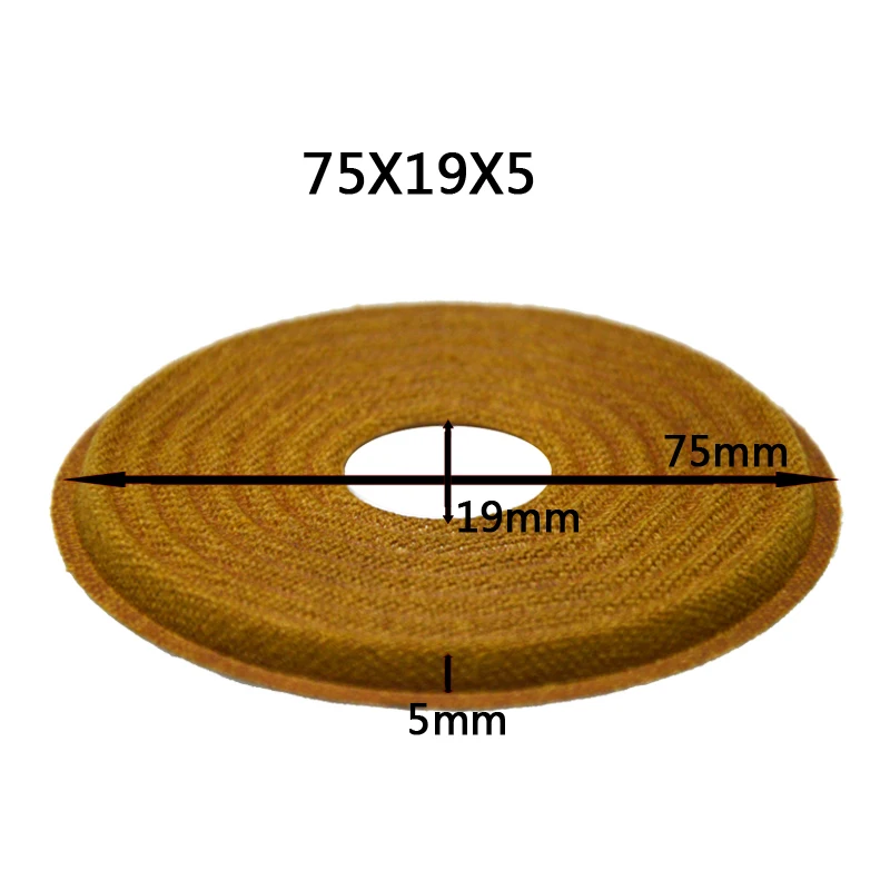 2 個 58 × 20/72 × 25.5/75 × 19/75 × 25.5 ミリメートル弾性波スピーカーサブウーファー低音スピーカー修理スパイダーダンパー