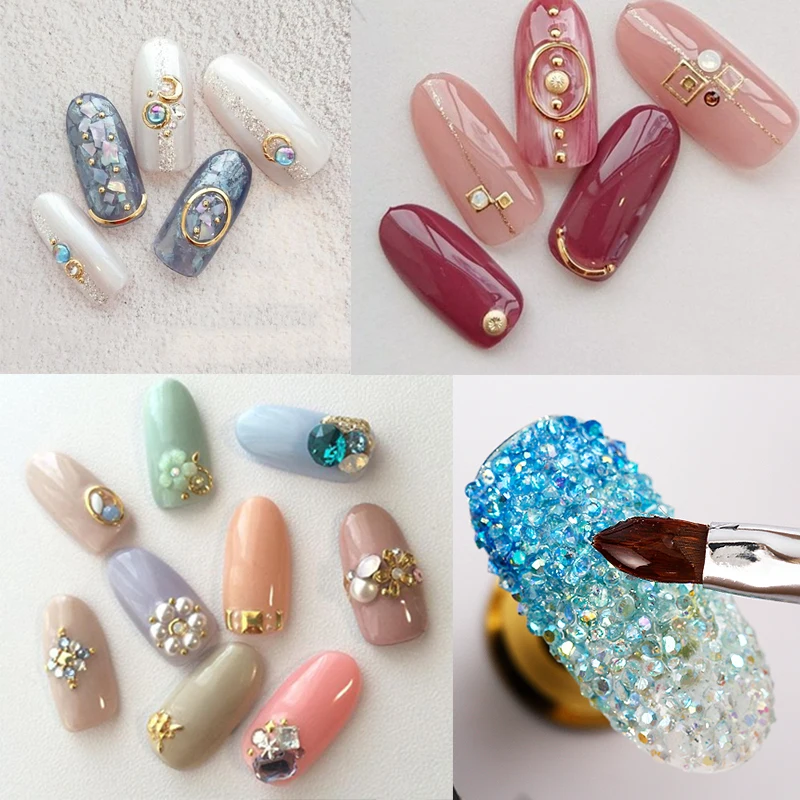 MSHARE Top coat 3D UV LED para uñas, sin limpieza, sin capa pegajosa, gota de agua, 50ml 5