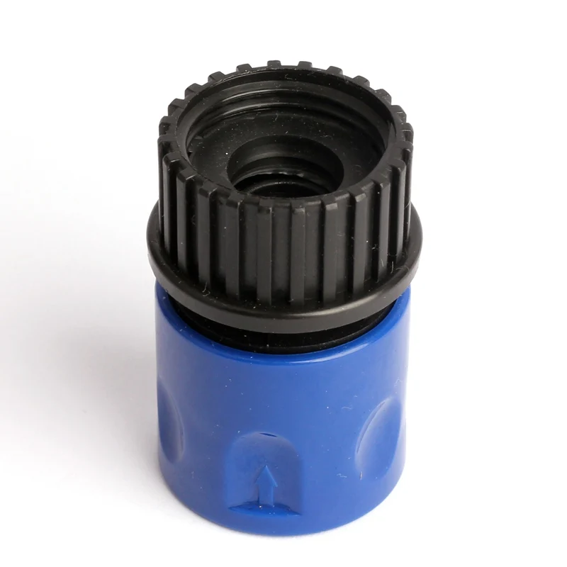 US ANSI 3/4'' Female Thread Blue ABS Quick Connectors Garden Irrigation Pipe Joint Durable Easy Install Watering Fittings