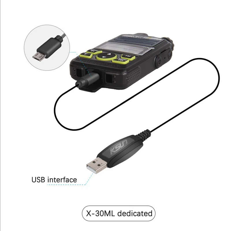 KSUN X-30ML Walkie Talkie Dedicated Programming Cable