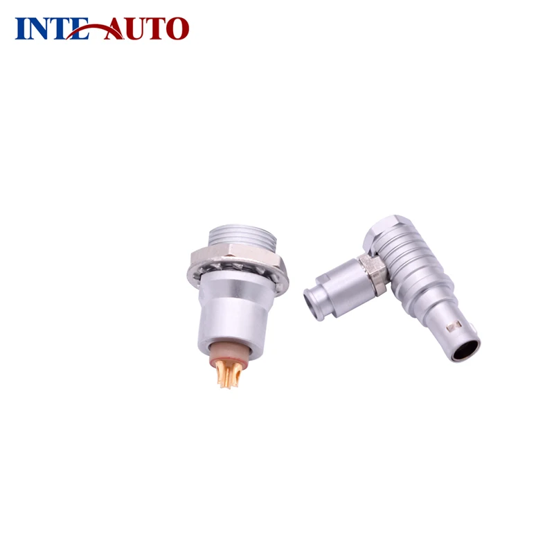 

Substitute 1B series Connector,Metal Electrical Elbow Plug and Fixed Receptacle,6 Pins,FTHG.1B.306,EZEG.1B.306