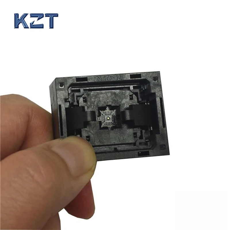 

QFN32 MLF32 Programming Socket IC Test Socket Burn in Socket Opentop Chip Size 5*5 Pin Pitch 0.4 mm Flash Connector