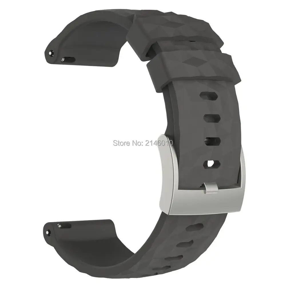 Silicone Replacement Watch Band Wrist Strap Bracelet for Suunto 9 D5 D5I Suunto Spartan Sport Wrist HR Baro Traverse Smartwatch