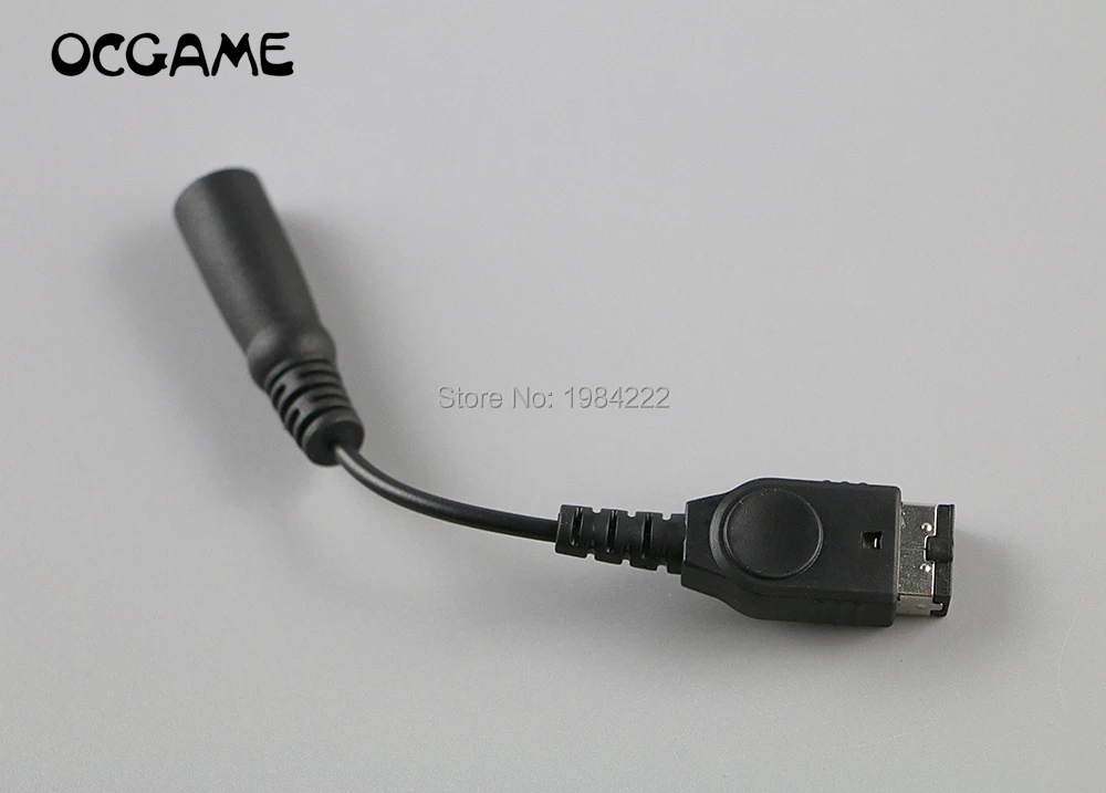 OCGAME 50pcs/lot 3.5mm Headset Jack Adapter Adaptor Cord for Nintendo Gameboy Advance GBA SP