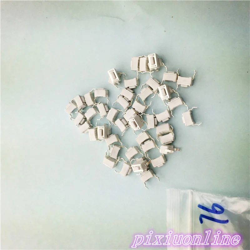 G76Y High Quality 50pcs/lot 3x6x4.3MM 2PIN Tactile Tact Push Button Micro Switch G76 Self-reset Sell at a loss