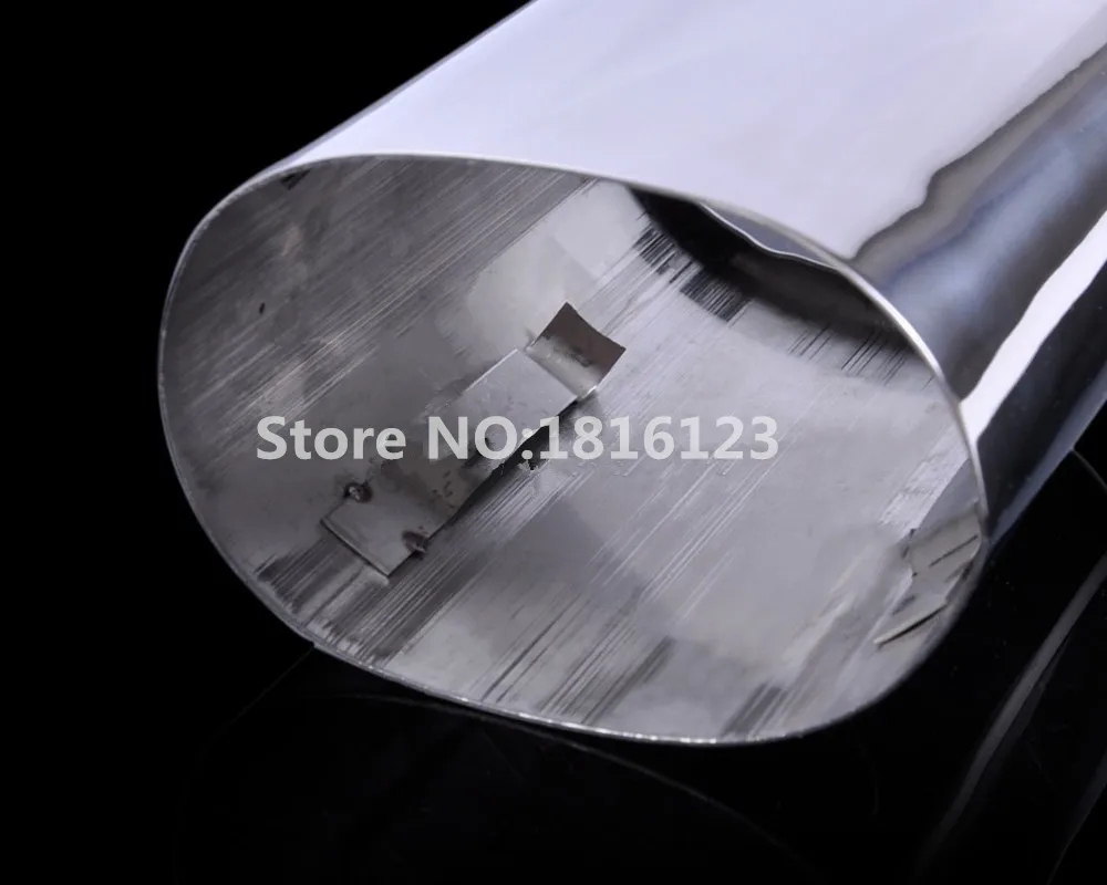 1pcs High quality Stainless Steel Car Exhaust Muffler Tip Pipes for BMW E90 E91 E92 E93 318i 318d New Auto Accessories