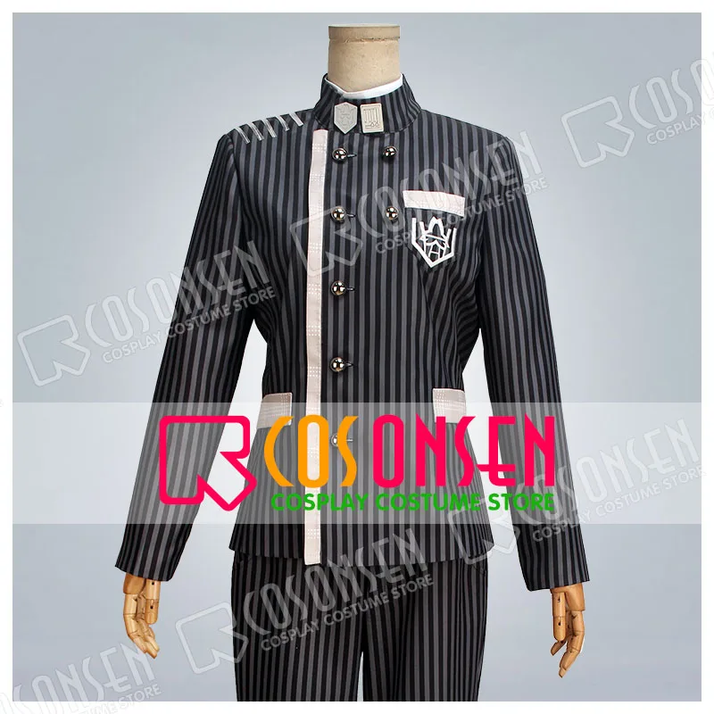 

COSPLAYONSEN DanganRonpa V3 Dangan Ronpa V3 Saihara shuichi Cosplay Costume Black Set All Size Custom Made