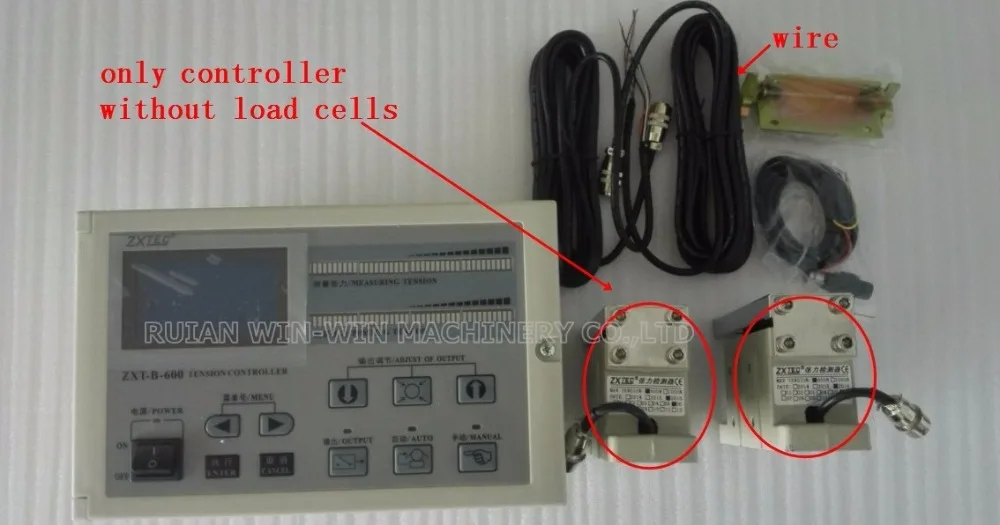 ZXT-B-600 digital web unwind rewind automatic tension controller without Load Cell