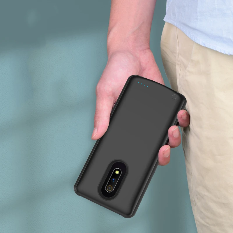 Battery Charger Case For OPPO Realme X K3 A9 Reno Q IQOO X27 R17 Pro Y85 Y97 Find X Slim Backup Power Pack Charger Back cove