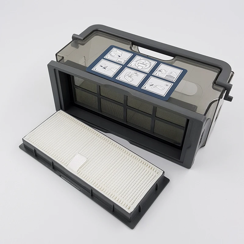 1 peça de filtro para aspirador de pó do ecovacs deebot dm86 dr92 dr95 dr97, peças de reposição para robô aspirador de pó, acessórios e filtros