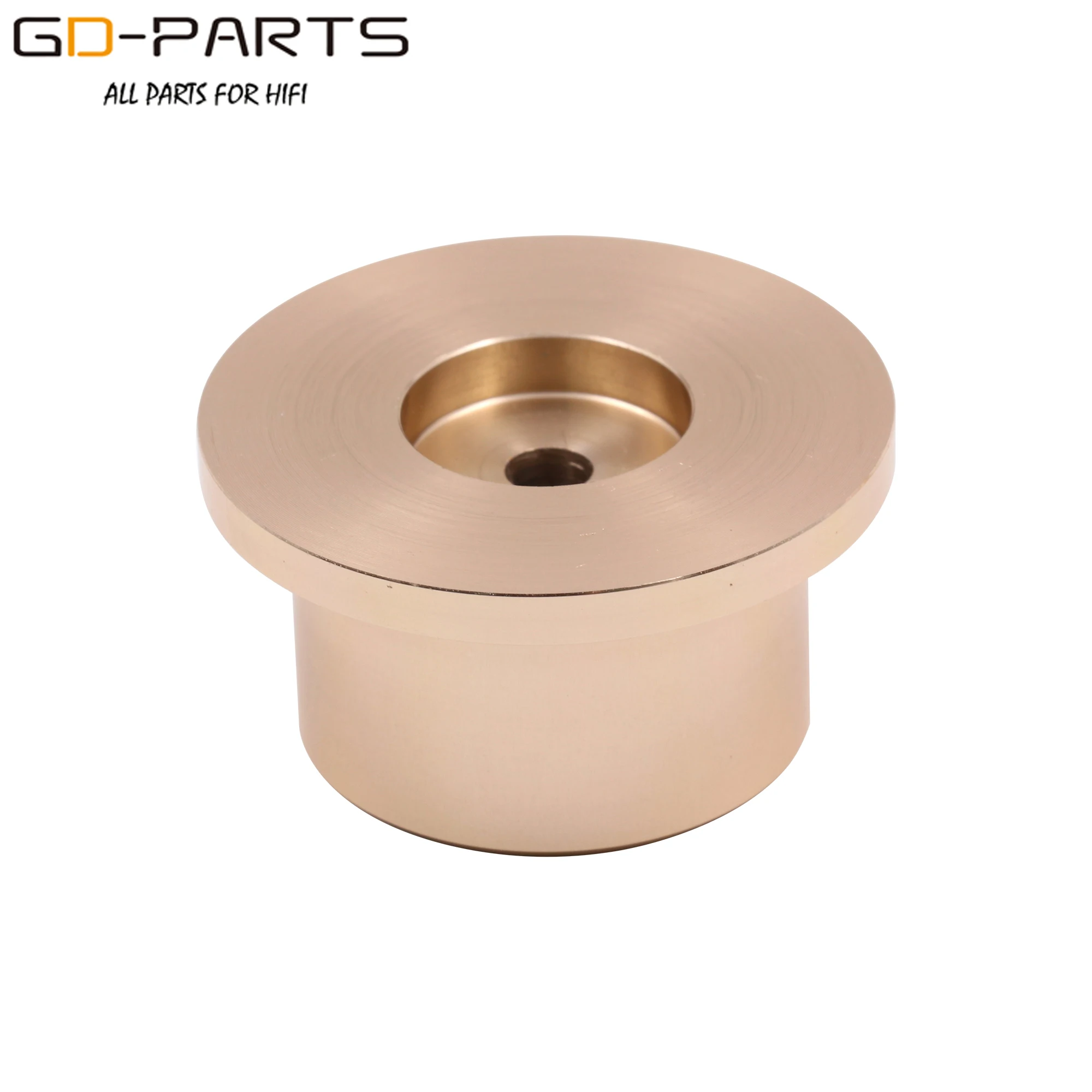 1 шт. 48x26 мм твердая алюминиевая ручка потенциометра для компакт-диск DAC DVD проигрыватель трубка усилитель динамик регулятор громкости серебристый черный золотой