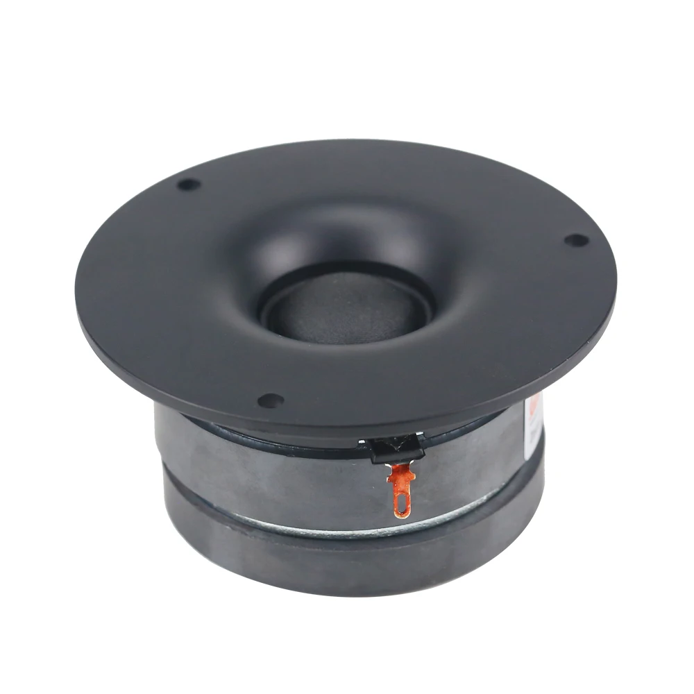 GHXAMP 3.5 Inch 95mm Tweeter Treble Speaker Unit 4Ohm 25W Portable Loudspeaker Home Theater Silk Film 25Core 1.2KHz-30KHz 1PC