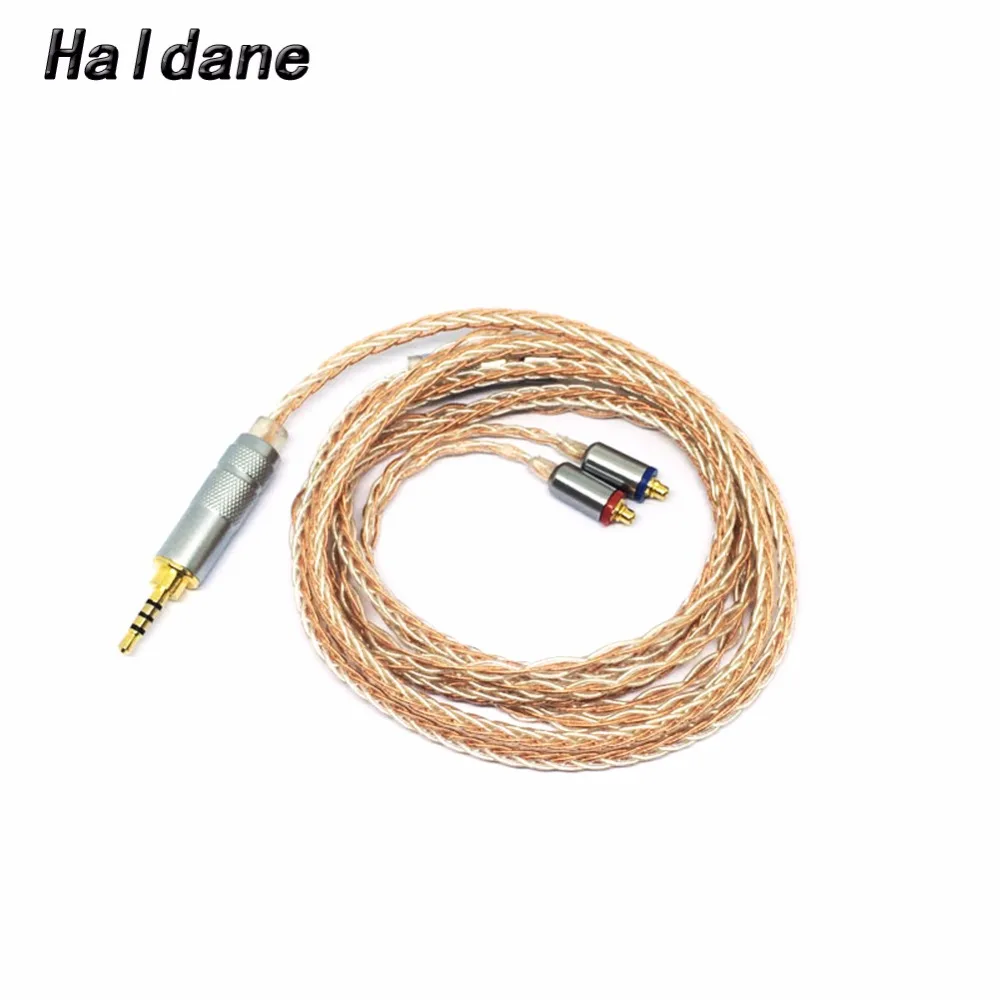 

Free Shipping Haldane DIY MMCX 2.5mm 1.2m Earphone Balanced Upgrade Cable For XBA-Z5/A3/A2/300AP Se535 SE846 SE315 SE215 UE900