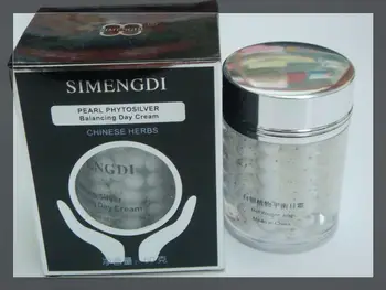 Originální SIMENGDI Pearl Phyto Silver Balancing Day Cream a Bio Gold Pearl Night Cream + Bio Gold Pearl Eye Cream Set 10 nejlepší prodej perlový krém Arche - №2