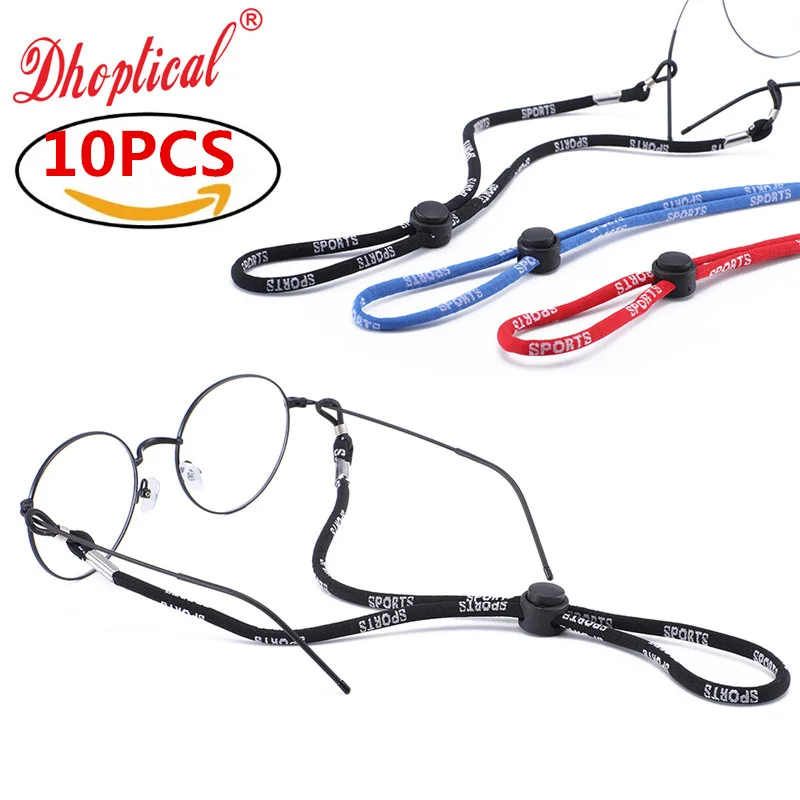 10pcs sport  eyeglasses cord ,running /swimming basketball cord avoid glasses slip  3 color by dhoptical