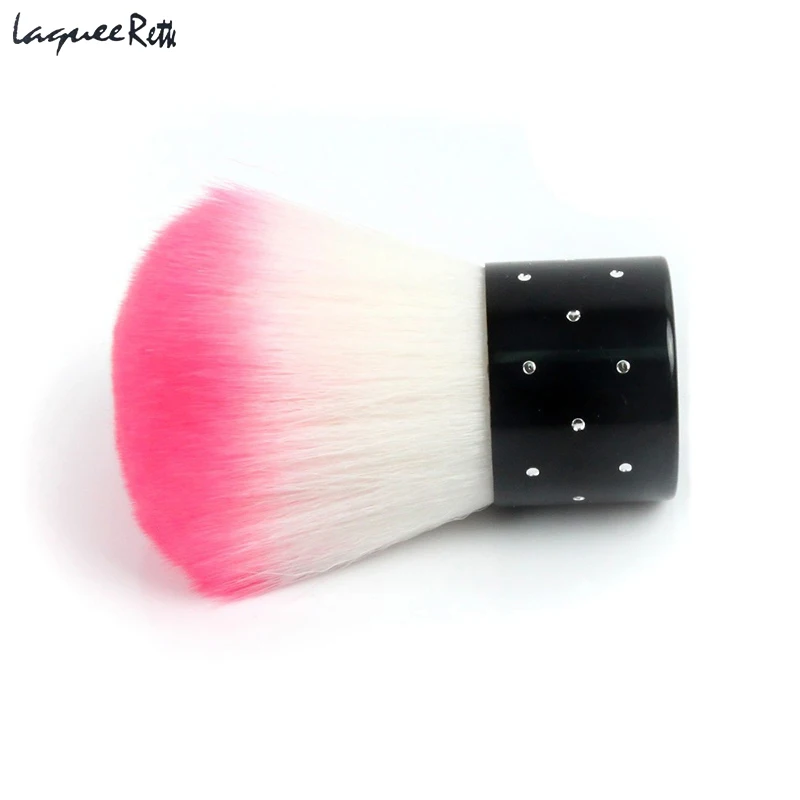 1Pc Nail Art Mini Soft Mushroom Nail Dust Clean Brush Protable UV Gel Powder Remover Brushes Manicure Care Tools