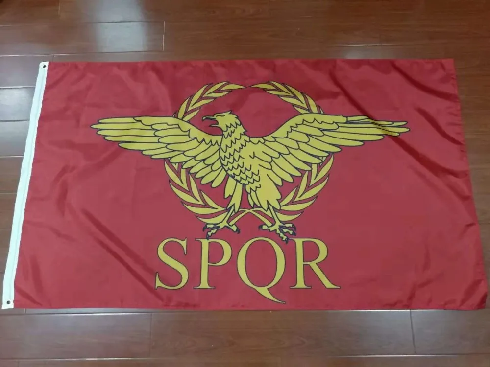 90*150cm SPQR Roman Empire Senate and People of Rome Flag