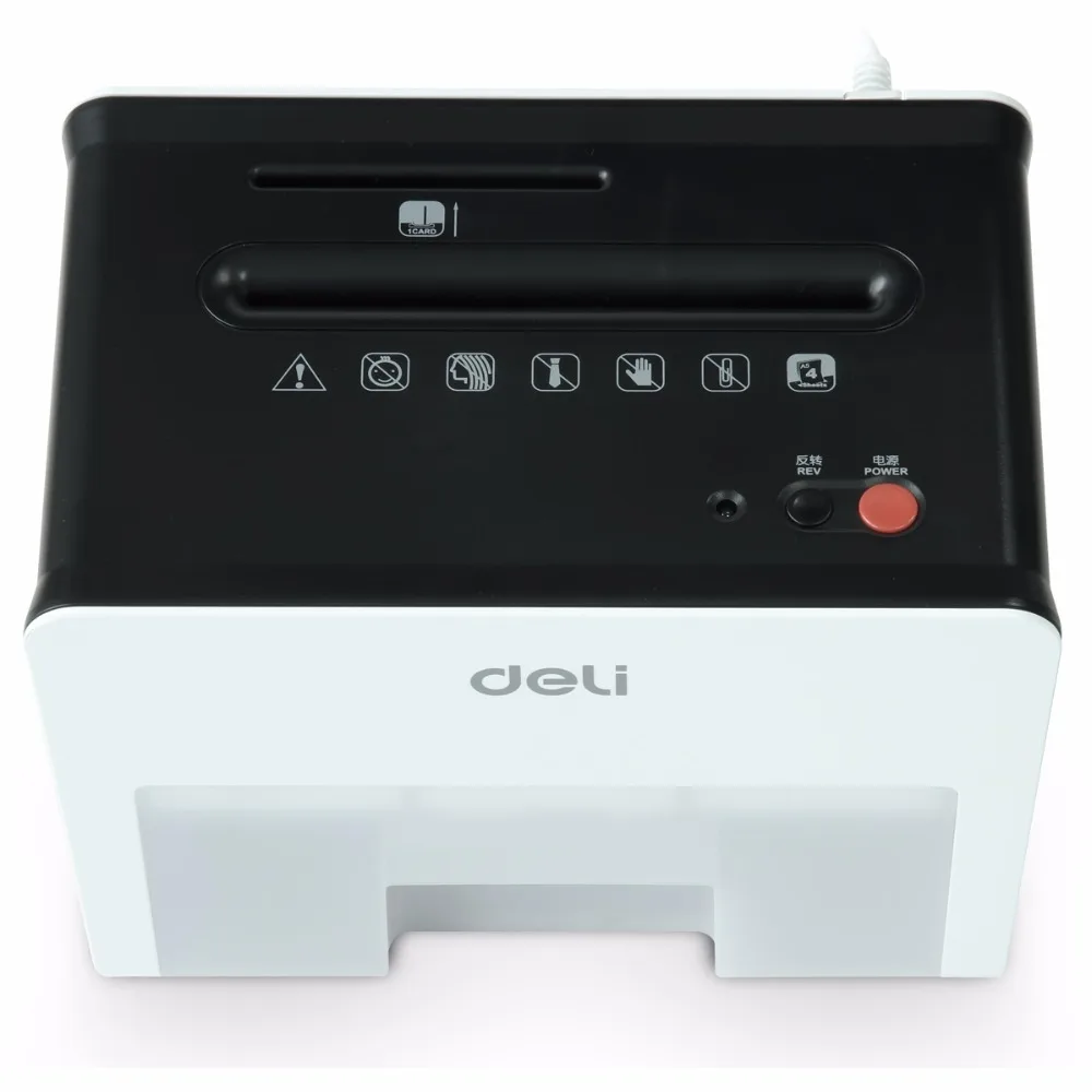 

9931 Mini Desktop Electric shredder 2.5L volume 220-230V/50Hz 3x10mm security Paper shredder Cards
