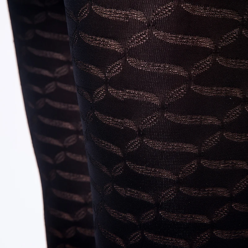 Spring Autumn Tights 280 Denier Pattern Jacquard Velvet Pantyhose, Sexy, Fashionable and High Elasticity