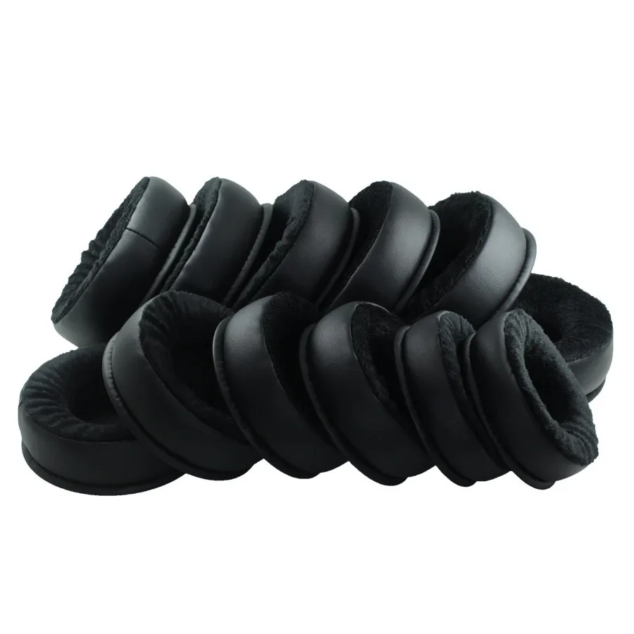 80mm-110mm Velvet Replacement Foam Ear Pads Cushions for Beyerdynamic for Sennheiser for Sony Headphones