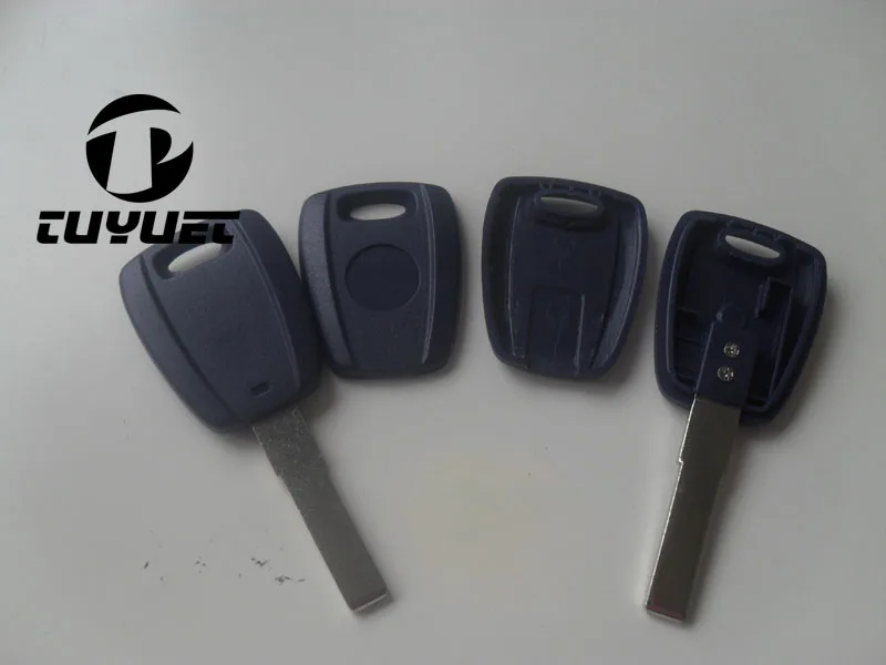 

5PCS Blank Car Transponder Key Shell Fit For Fiat Perla Replacement Cover FOB Car Key Blanks Case