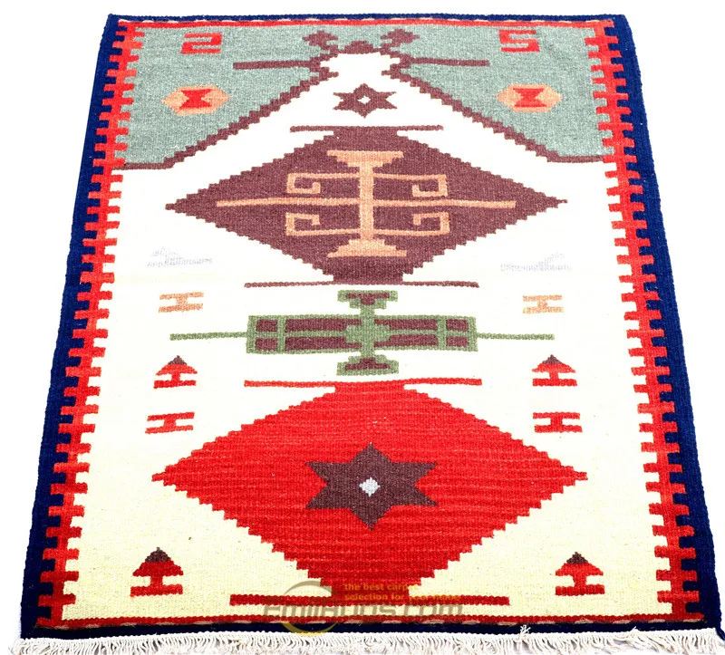 KILIM KILF Afghanistan pure wool handmade geometric patterns national wind mats carpet tapestry klick2 2x3-5gc165kliyg8