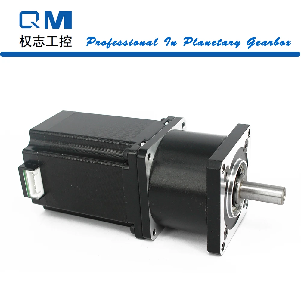 Nema 23 Geared Stepper Motor 57 L=77mm Planetary Reduction Gearbox Metal Gear Ratio 3:1 15 Arcmin PS67703391