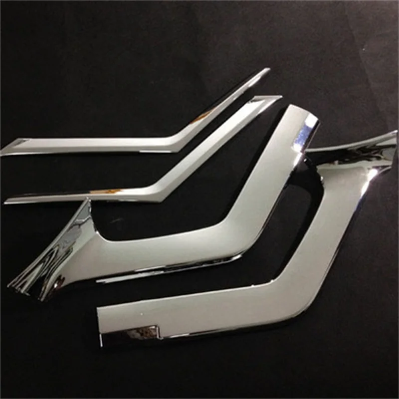 Car Stying For Nissan X-Trail X Trail T32 2014 2015 2016 Car Front Grille Grill Cover Trim ABS Chrome Decorative Accessories