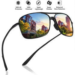 MAXJULI-gafas de sol clásicas para hombre, lentes polarizadas para conducir, ciclismo, deportes, UV400, senderismo, montura Tr90