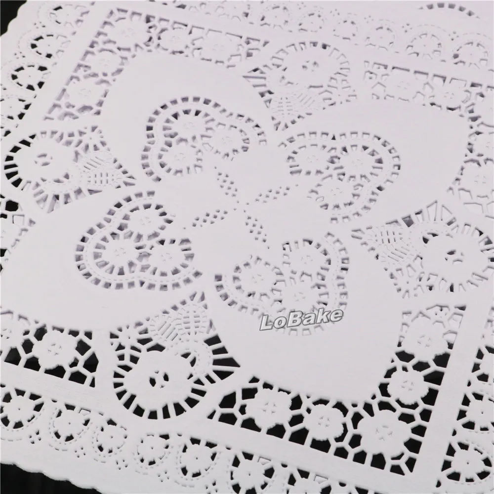 Imagem -04 - Ótima Qualidade 10 Polegadas Fundo Chinês Oco Renda Design de Papel Doilies Esteira Bolo Apoio Mesa 250 Segundos