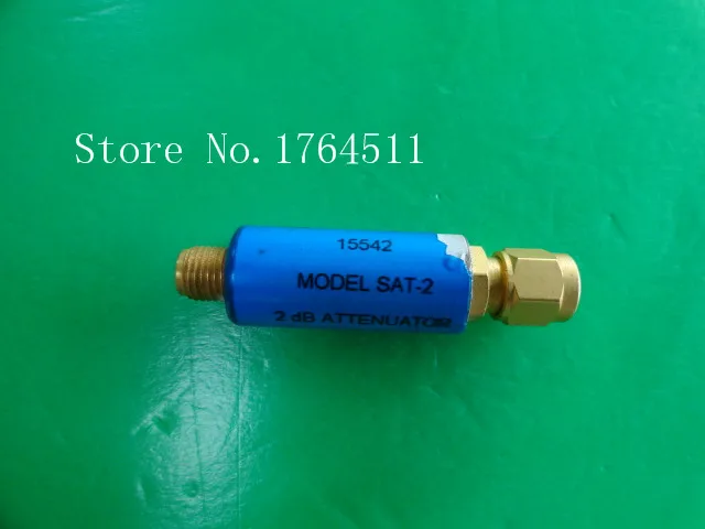 

[LAN] switch MINI SAT-2 DC-1.5GHz Att:2dB P:2W SMA coaxial fixed attenuator --5PCS/LOT