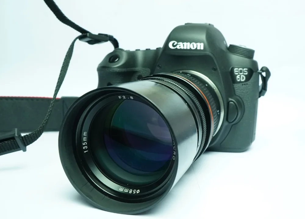 135mm F2.8 Vollformat Fixfokus-objektiv Ultra Low Dispersion Ed Objektiv für Canon 80D, 70D, 60D, 60Da Kameras