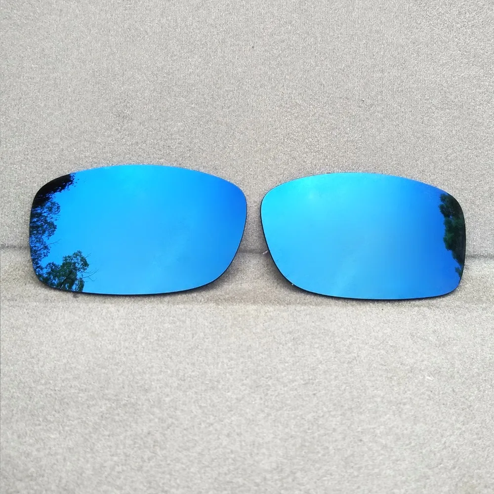 

Ice Blue Mirror Replacement Lenses for Fives Squared Sunglasses Frame 100% UVA & UVB Anti-Reflective