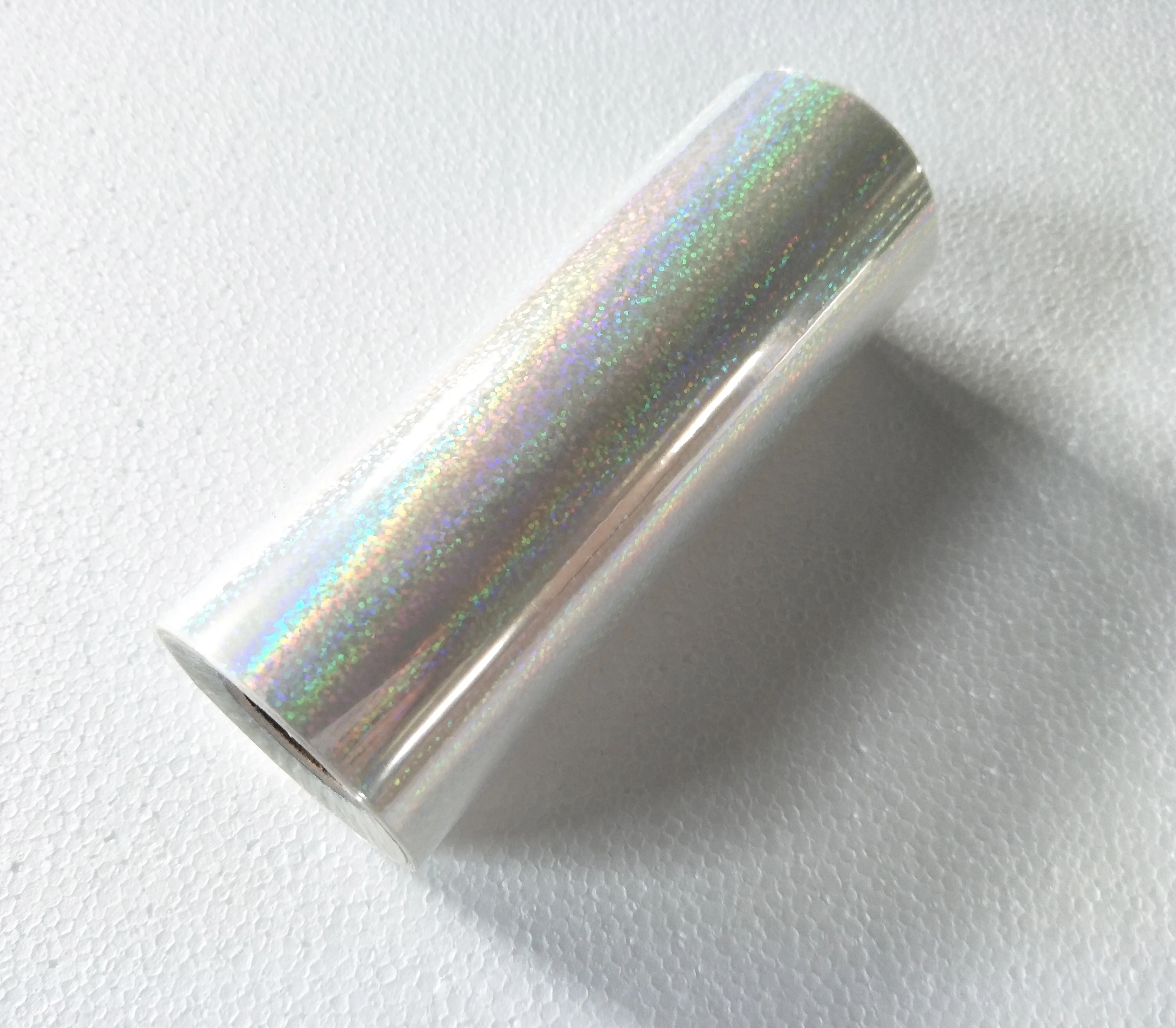 Holographic foil transparent Crystal point pattern stamping foil hot press on paper or plastic transfer film