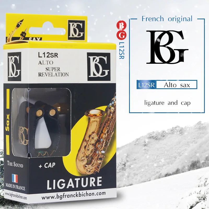 France original BG ligature Bb soprano tenor alto baritone saxophone clarinet mouthpiece Use L12SR L13SR L14SR L15SR L4SR L24RJ