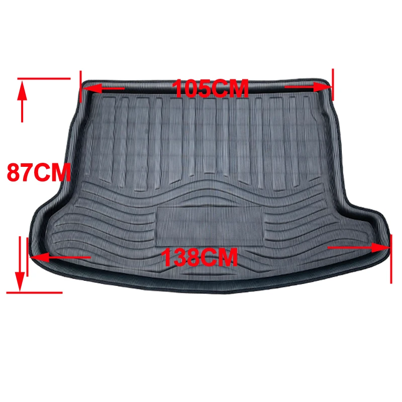 Car Rear Boot Cargo Liner Tray Trunk Luggage Floor Carpet Mats Carpets Pad For Nissan Qashqai J11 2014 2015 2016 2017 2018 2019