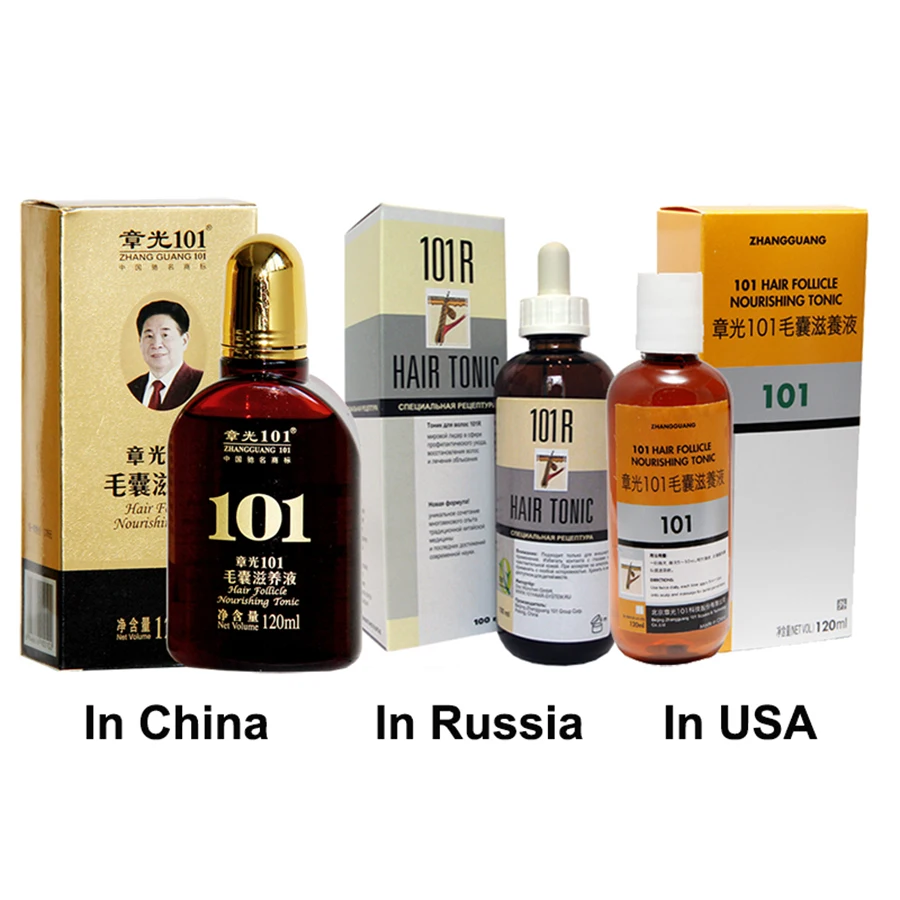 Zhangguang 101 Hair follicle nourishing tonic strong hair regrowth product Hair Regain Tonic Beard growth hair loss product