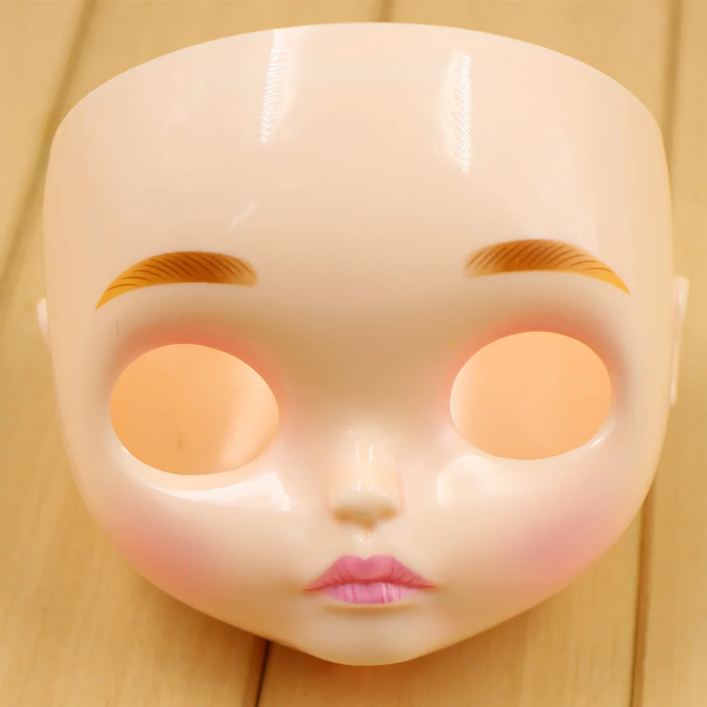 ICY DBS Blyth doll New Face plate including the back plate and screws many kinds of style matte face lips carve eyebrow