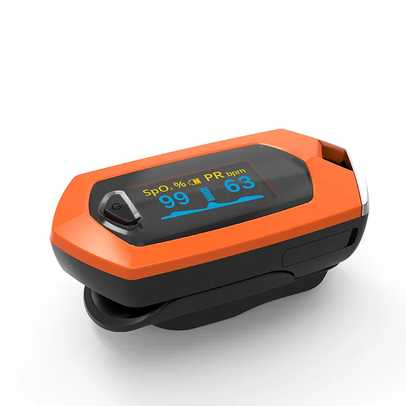 Rechargeable Oximeter Worldwide Free Shipping 2020 new built-in lithium battery oxygen saturation monitor pulse oxygen Meter