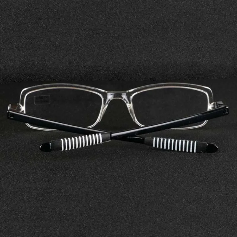 New men's and women's universal 360-degree rotating folding reading glasses TR90 ultra-thin