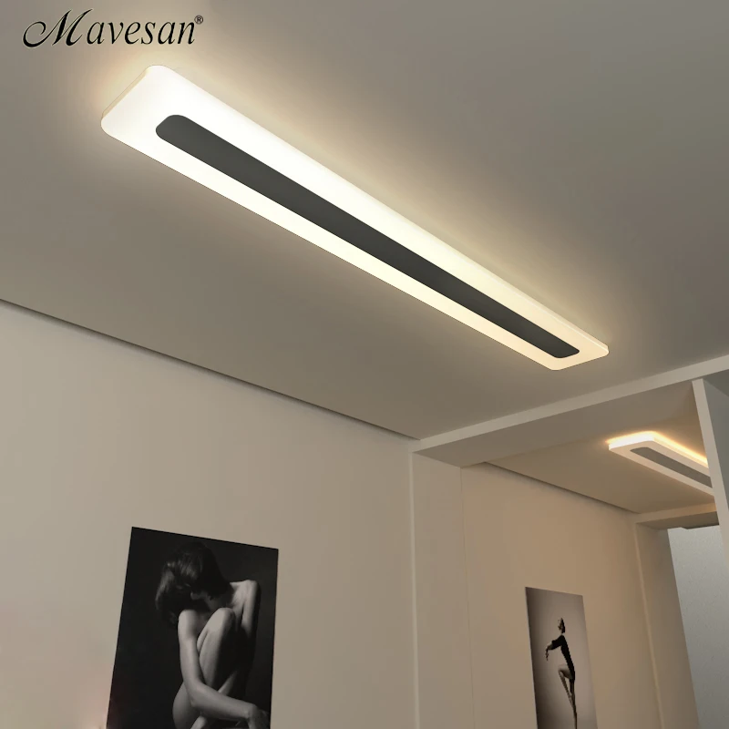 Lámparas acrílicas para techo, luces LED de pared para iluminación del hogar, perfectas para sala de estar y balcón, modernas, con acoplamiento