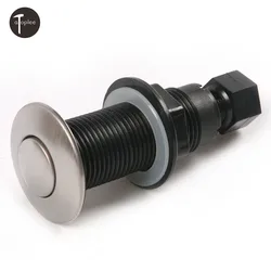 1Pcs Waste Garbage Disposal Disposer Air Switch Button With Air Hose Self-Lock Set Push Button Switch