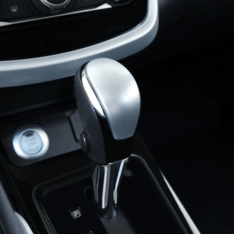 For Nissan Sentra 2016 2017 2018 ABS Matte Car gear shift lever knob handle decoration Cover trim styling car Accessories 1pcs