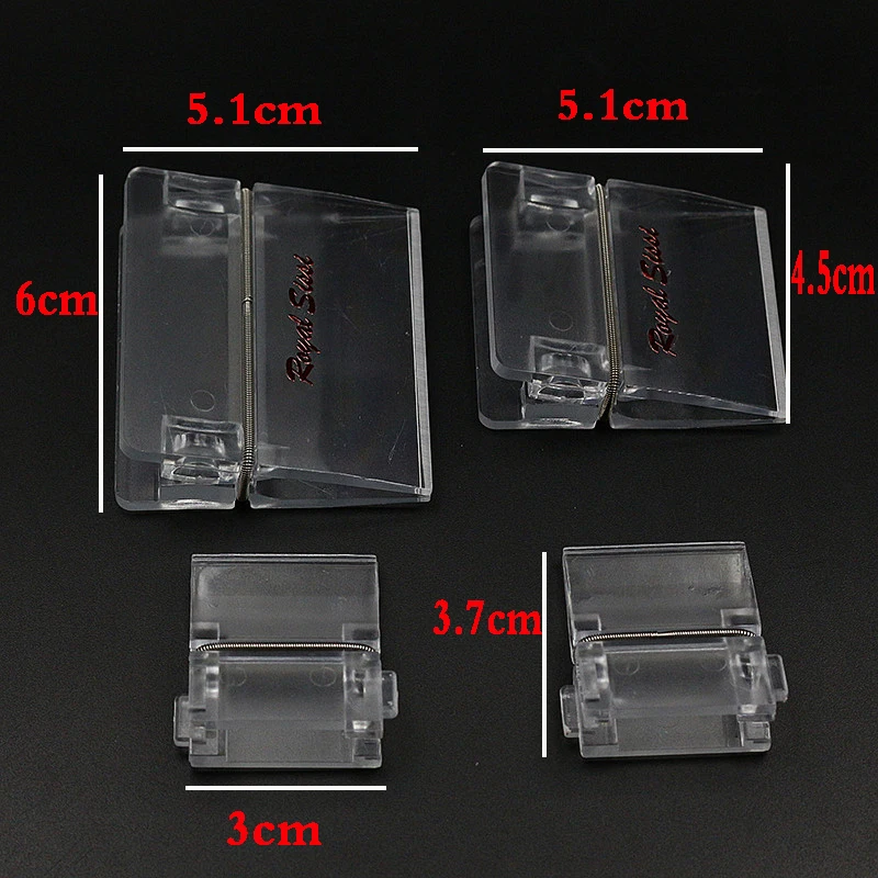 PERSUADER 3sizes clear fly tying CDC feather clips dubbing hackle holding tools Cul de canard feather magic nip clamp table clip