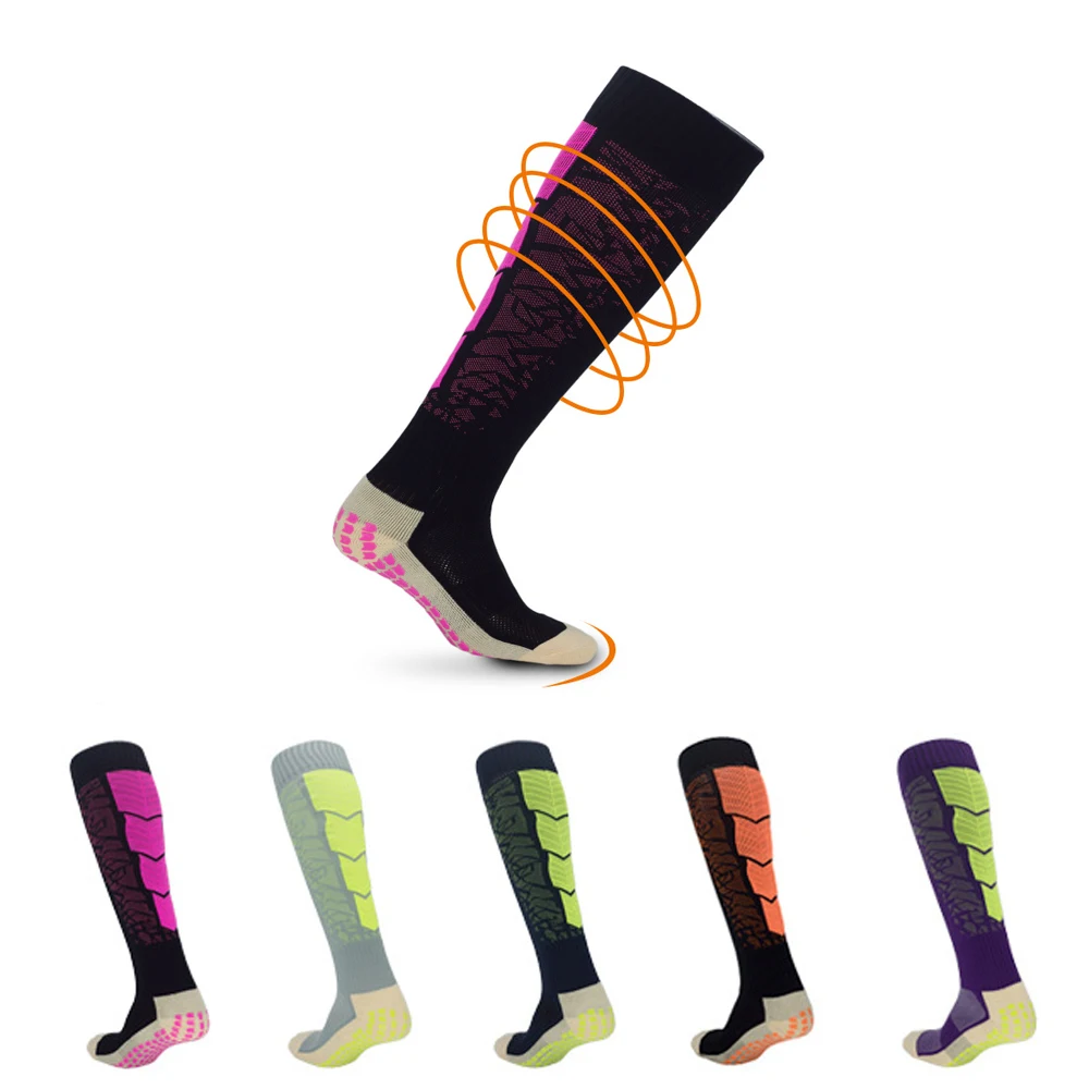 

Professional team Anti Slip Football Socks Soccer Non-slip Sports Running Long Stockings Meias cotton rubber Socks High Quality