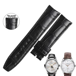 WENTULA watchbands for Baume & Mercier CLIFTON alligator skin /crocodile grain watch band MOA10054/MOA10055 Genuine Leather